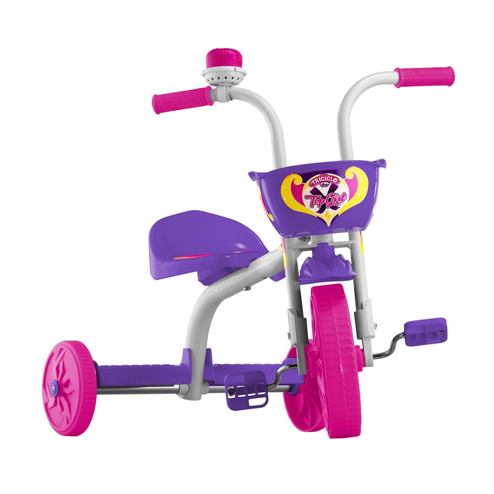 Velotrol Triciclo Infantil Masculino Feminino Menino Menina Rosa em  Promoção na Americanas