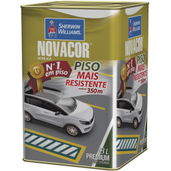 Menor preço em Tinta Acrílica Premium Fosca Novacor Piso Marrom 18 Litros