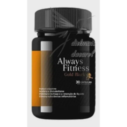 Always Fitness Gold Black Laçamento Original Menor preço em Always Fitness Gold Black Laçamento Original
