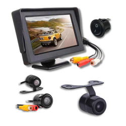 Kit Monitor Tela Lcd Van Escolar Camera De Ré Camera Frontal é boa?