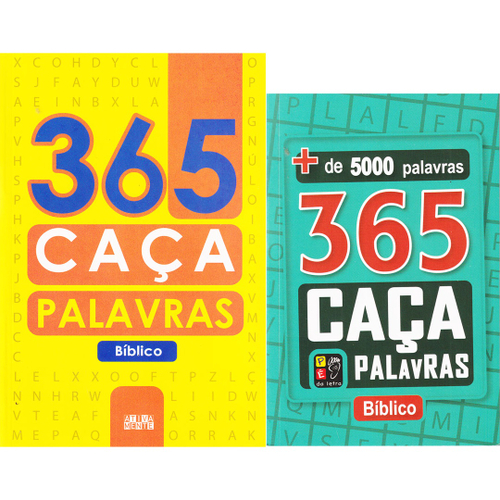 365 Caça-Palavras com Histórias Bíblicas