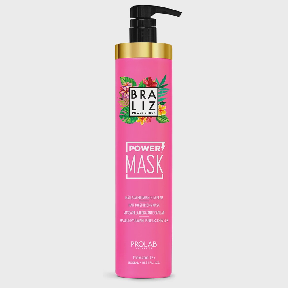 Máscara Hidratante Capilar Braliz Power Mask Prolab 500ml Submarino