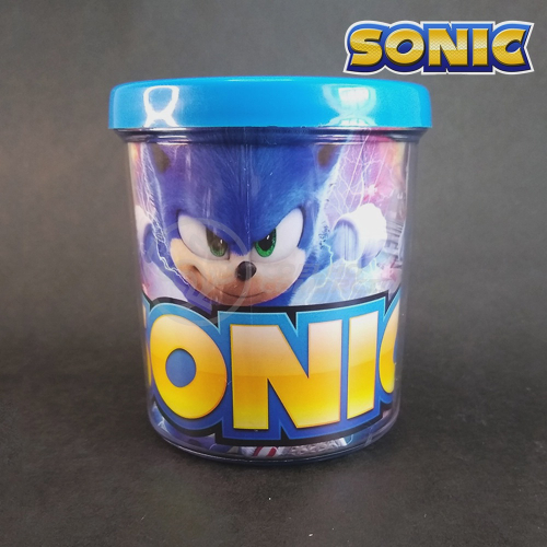 Boneco Sonic Vermelho 15cm Caneca Personalizada Colecionável