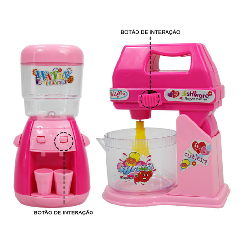 Kit Jogo Cozinha Utensílios Comidinha Infantil Brinquedo no Shoptime