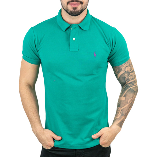 Camisa ralph lauren verde hot sale