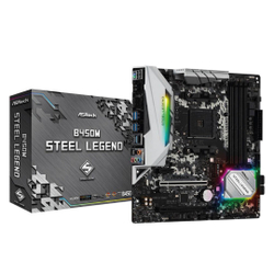 Menor preço em Placa-Mãe ASRock B450M Steel Legend, Chipset B450, amd AM4, mATX, DDR4 - 90-MXB9Y0-A0BAYZ
