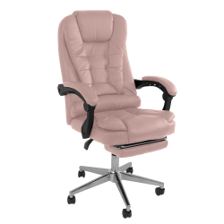 Cadeira De Escritorio Presidente Ergonomica Apoio Para Pés Menor preço em Cadeira De Escritorio Presidente Ergonomica Apoio Para Pés