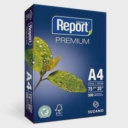 Papel sulfite report premium A4 75G 500 folhas é boa?