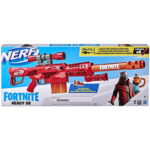 Brinquedo Lançador De Dardos Nerf Fortnite Sniper Pesada' em Promoção na  Americanas