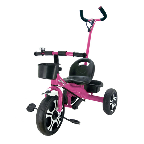 Triciclo infantil grande c/ empurrador 1-3 anos bandeirante velobaby no  Shoptime