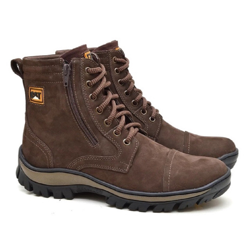 Bota Adventure Caterpillar Masculina Em Couro Marfim na Americanas