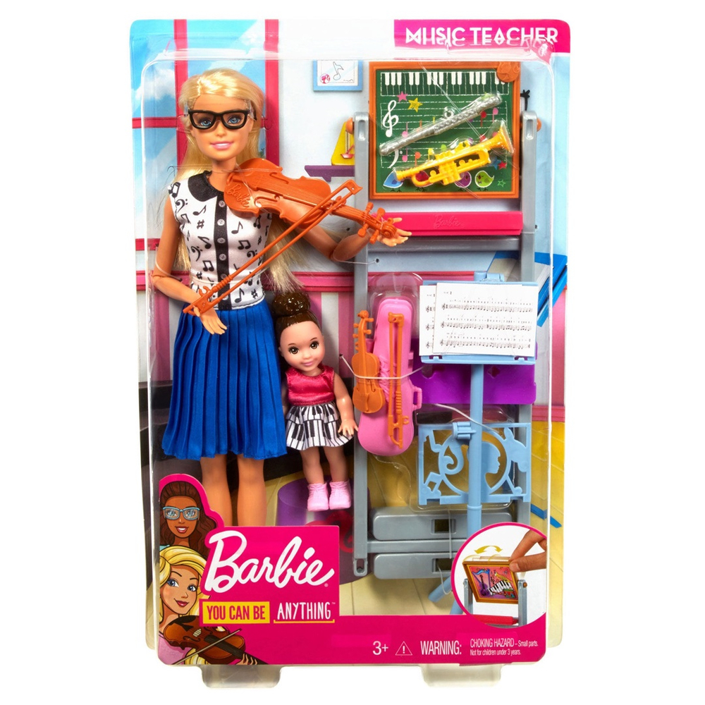 Boneca Barbie Quero Ser Professora De Artes Da Mattel Dhb63 na Americanas  Empresas