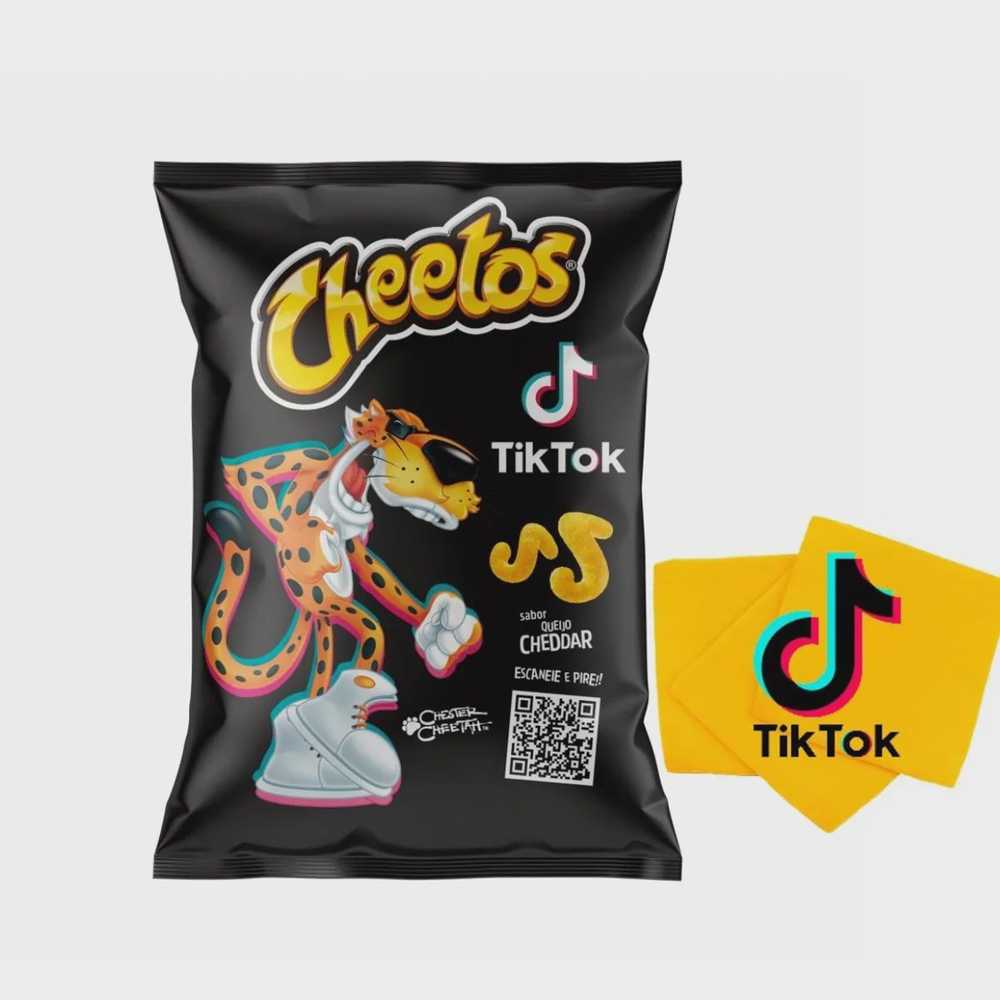 SALGADINHO CHEDDAR TIKTOK CHEETOS ELMA CHIPS 33G - Rafa's Super