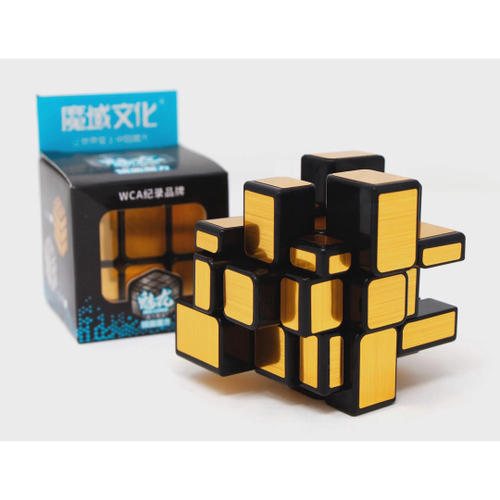 Cubo Mágico Profissional Blocks Dourado