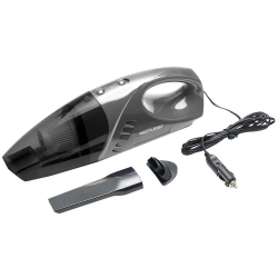 Menor preço em Aspirador de Pó e Água Automotivo Conector 12V 80W 2500PA com Bico Prolongador Cinza Cabo de 3m com Filtro hepa - AU614