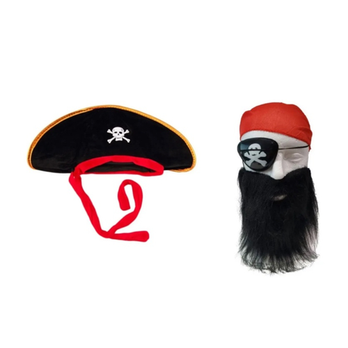 Fantasia Pirata Infantil Masculino C/ Bandana Halloween Festa, Magalu  Empresas