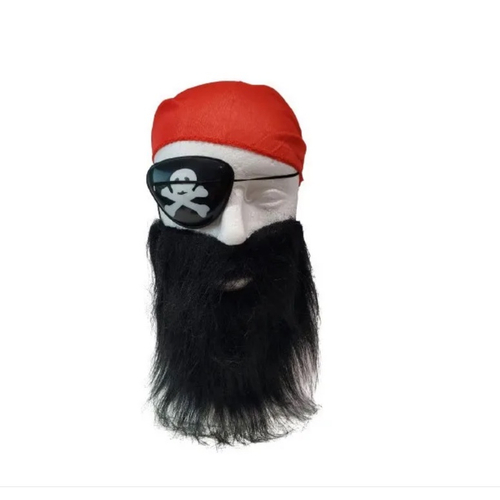 Fantasia de Pirata Adulto Masculino Com Bandana e Cinto Festa Carnaval  Manequim 40 no Shoptime