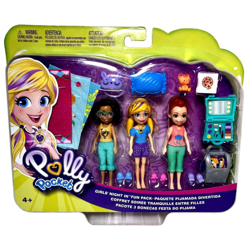 Playset Polly Pocket com Mini Bonecas - Festa na Piscina de