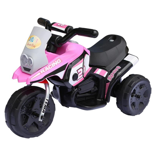 Mini Moto Infantil Rosa e Lilás com Pedal - CALESITA-947