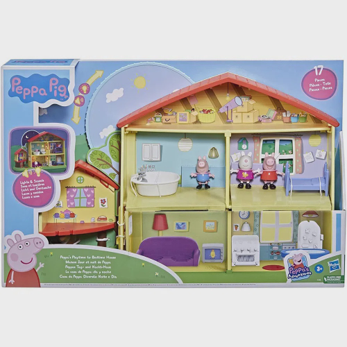 Playset e Mini Figuras - Peppa Pig - Casa da Peppa - Diversão