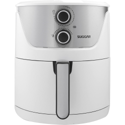Menor preço em Airfryer Fritadeira Lightfry Branca Em Inox 4 Litros Suggar 127V