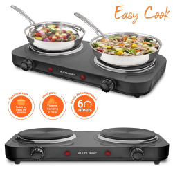 Fogão Cooktop 2 Bocas 2000W Com 6 Níveis De Temperatura Multilaser é boa?