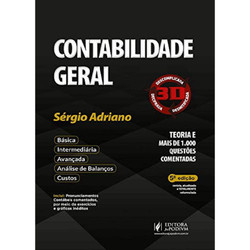 Livro Contabilidade Geral 3D Teoria Questões Comentadas Menor preço em Livro Contabilidade Geral 3D Teoria Questões Comentadas