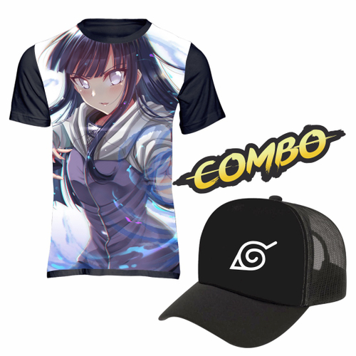 Camiseta Naruto e Hinata Anime Mangá Desenho 1018 em Promoção na Americanas