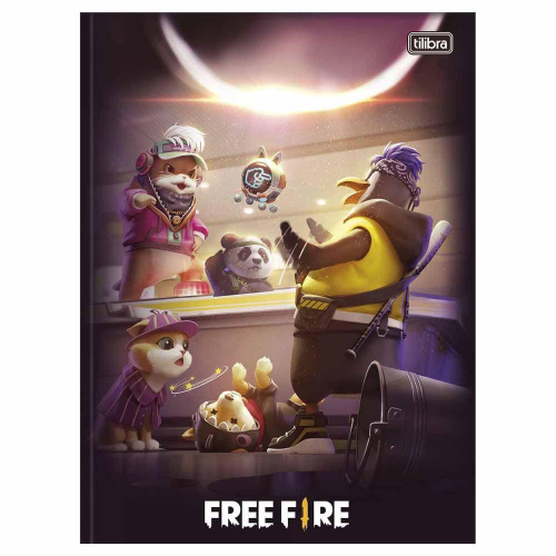 Caderno brochura pequeno free fire tilibra 80 folhas em Promoção na  Americanas