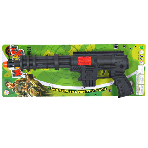 Arminha De Brinquedo Metralhadora Fusil Rifle Militar Arma preta