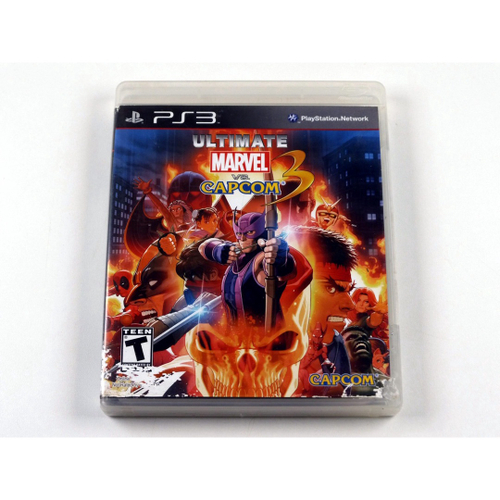 Jogo Ps3 Marvel Vs Capcom 3 Fate Of Two Worlds Físico