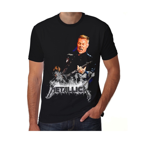 camisas de rock metallica