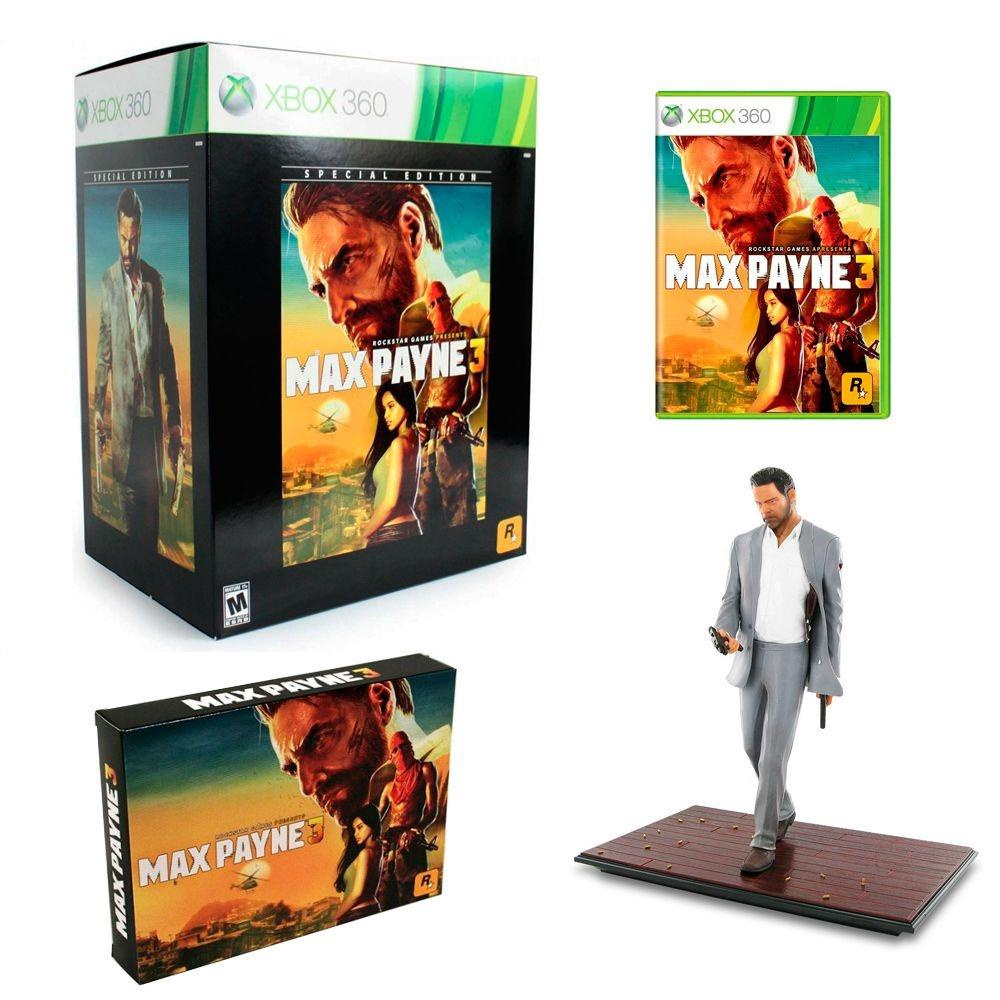 Max Payne 3 Xbox 360 - Rockstar Games - Brinquedos e Games FL Shop