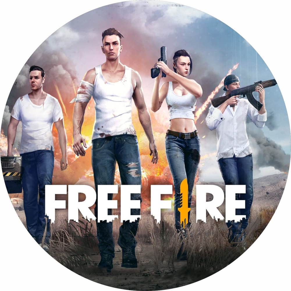 Painel Redondo Jogo Free Fire Tecido C/elástico 1,5x1,5m em Promoção na  Americanas