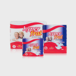Fralda geriátrica hyperfral G 50 unidades é boa?