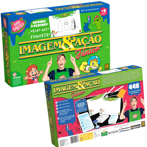 JOGO DE TABULEIRO MESA ORIGINAL IMAGEM & ACAO JUNIOR GROW