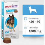 Bravecto Antipulgas Golden Para Cães De 20 A 40 Kg - Msd