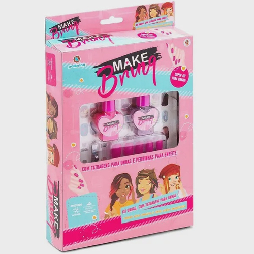 Kit de Pintura Barbie Com Cavalete Fun F0030-0