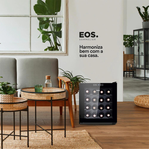 Adega Climatizada Eletr Nica Eos Eae Garrafas Bivolt Em Promo O