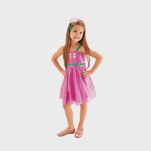 Vestido De Festa Fantasia Infantil Barbie em Promoção na Americanas