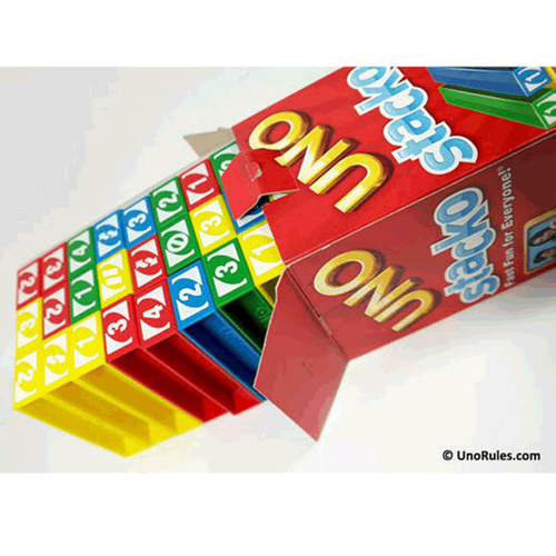 Jogo Uno Stacko - Torre de Empilhar - Mattel Games - 43535