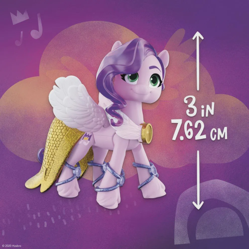 Figura My Little Pony Aventura Cristal Sunny Com Asa - Hasbro em Promoção  na Americanas