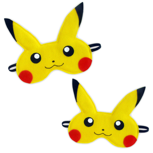 Tecido Pokémon Pikachu Estampa Mascara - 140 cm X 100 cm.