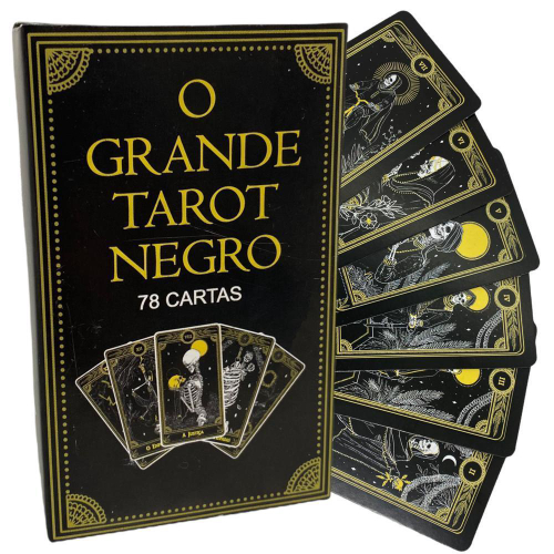 Baralho Tarot dos Orixás Colorido Oráculo Deck 22 Cartas 