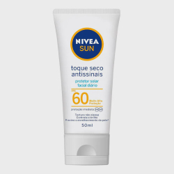 Protetor Solar Facial Nivea Sun Toque Seco Antissinais Fps60 50Ml é boa?