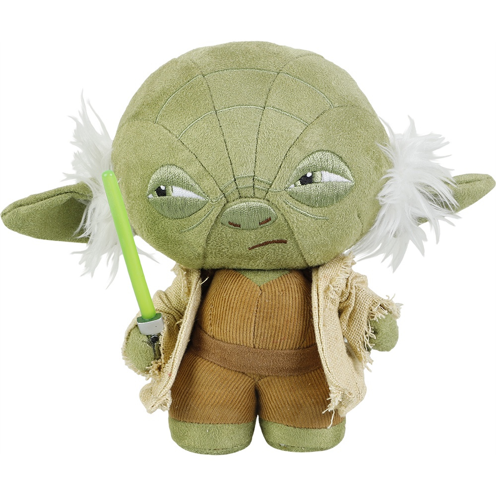 Antigo brinquedo do Star Wars  Yoda , medindo