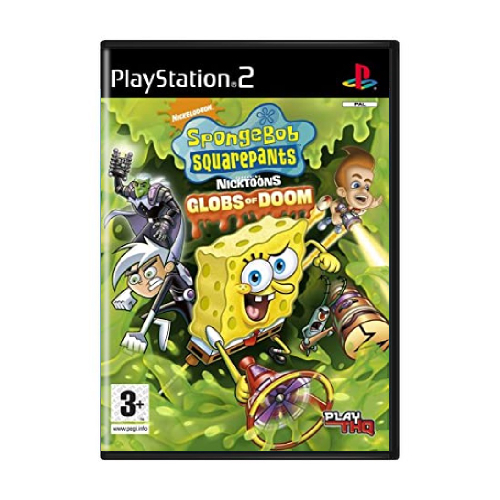 Jogo Nickelodeon Spongebob Squarepants Globs of Doom PS2 em