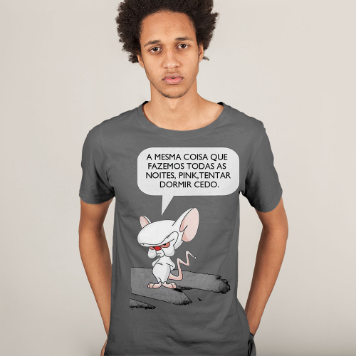 blusa pink e cerebro