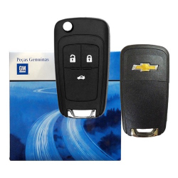 Chave Canivete Gm Onix Spin Cobalt Cruze Prisma Tracker 3 Botões é boa?