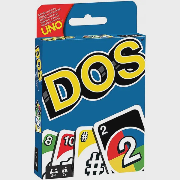 Jogo De Cartas, Mattel, Uno, Dos, Lata, GFY52, Multicolor 